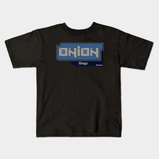 Onion Rings Clean Logo Kings Island Kids T-Shirt